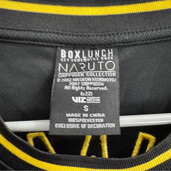 Naruto Shippuden Hidden Leaf Uzumaki Basketball Jersey Size Small - Picture 3 of 7